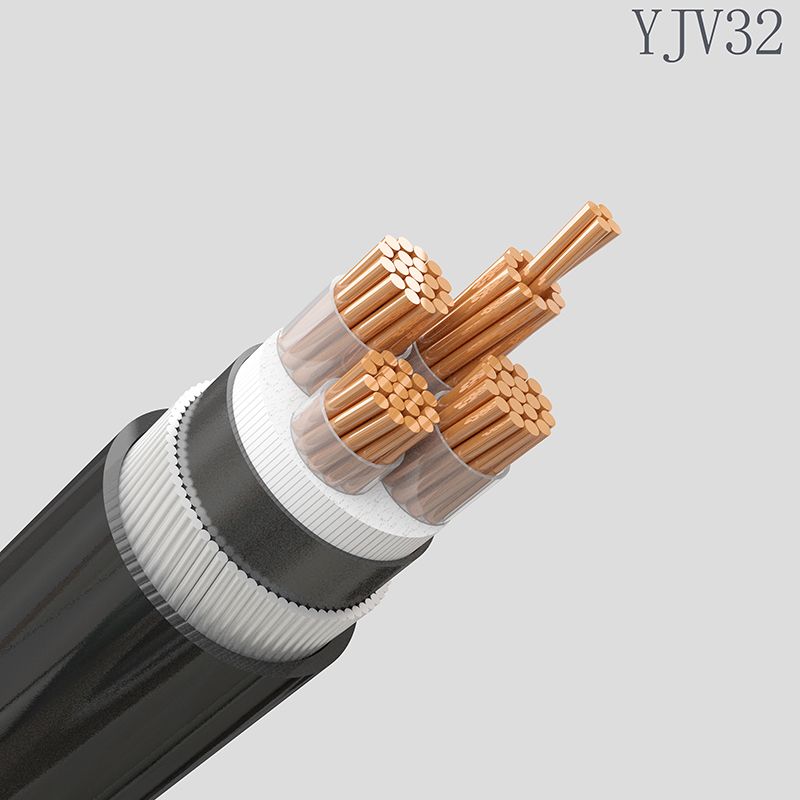 低压电力电缆:YJV32-0.6/1kV-3+2